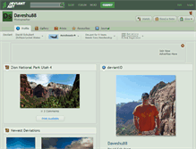 Tablet Screenshot of daveshu88.deviantart.com