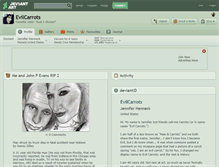 Tablet Screenshot of evilcarrots.deviantart.com