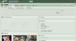 Desktop Screenshot of jessem.deviantart.com