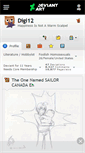 Mobile Screenshot of digi12.deviantart.com