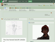 Tablet Screenshot of digi12.deviantart.com