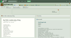 Desktop Screenshot of darkdragonlady.deviantart.com