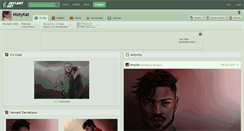 Desktop Screenshot of mistykat.deviantart.com