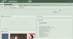 Desktop Screenshot of hyugazangetsu.deviantart.com