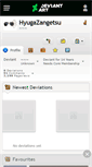 Mobile Screenshot of hyugazangetsu.deviantart.com