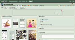 Desktop Screenshot of muffinpatronus.deviantart.com