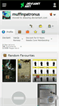Mobile Screenshot of muffinpatronus.deviantart.com