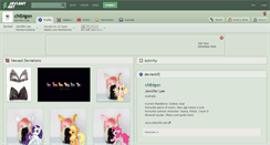 Desktop Screenshot of chibigon.deviantart.com