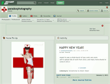 Tablet Screenshot of paradoxphotography.deviantart.com