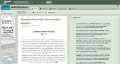 Desktop Screenshot of masterphotoshop.deviantart.com