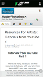 Mobile Screenshot of masterphotoshop.deviantart.com