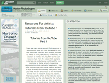 Tablet Screenshot of masterphotoshop.deviantart.com