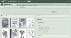 Desktop Screenshot of ninjawarrior.deviantart.com