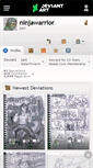 Mobile Screenshot of ninjawarrior.deviantart.com