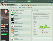 Tablet Screenshot of generatorsex.deviantart.com