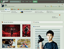 Tablet Screenshot of jrjs.deviantart.com