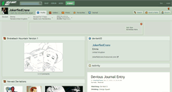 Desktop Screenshot of jokerfiedcrane.deviantart.com