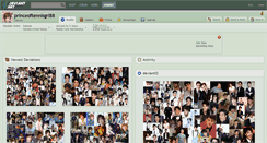 Desktop Screenshot of princeoftennisgrl88.deviantart.com