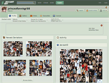 Tablet Screenshot of princeoftennisgrl88.deviantart.com