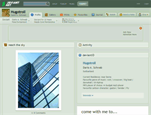 Tablet Screenshot of hugotroll.deviantart.com