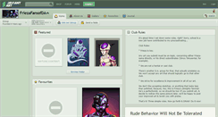 Desktop Screenshot of friezafansofda.deviantart.com