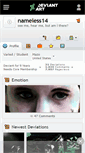 Mobile Screenshot of nameless14.deviantart.com