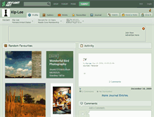 Tablet Screenshot of kip-lee.deviantart.com