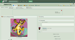 Desktop Screenshot of masterx-con.deviantart.com