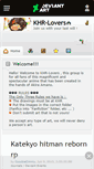 Mobile Screenshot of khr-lovers.deviantart.com