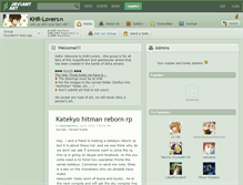 Tablet Screenshot of khr-lovers.deviantart.com