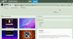 Desktop Screenshot of androly.deviantart.com