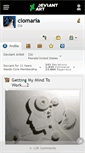 Mobile Screenshot of ciomaria.deviantart.com