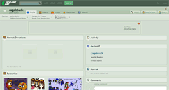 Desktop Screenshot of cageisback.deviantart.com