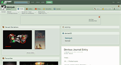 Desktop Screenshot of fatmiyah.deviantart.com