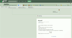 Desktop Screenshot of madimiku.deviantart.com