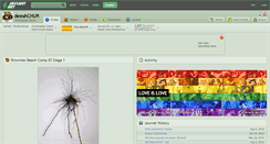 Desktop Screenshot of deeahchur.deviantart.com
