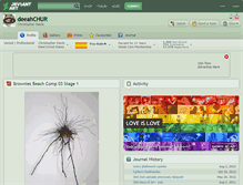 Tablet Screenshot of deeahchur.deviantart.com