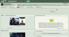 Desktop Screenshot of danluvisiart.deviantart.com