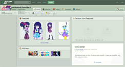 Desktop Screenshot of paniniandchowder.deviantart.com