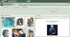 Desktop Screenshot of kyuuketsuki-doll.deviantart.com