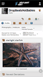 Mobile Screenshot of dropbeatsnotbabies.deviantart.com