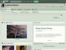 Tablet Screenshot of dropbeatsnotbabies.deviantart.com