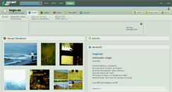 Desktop Screenshot of begawan.deviantart.com