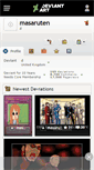 Mobile Screenshot of masaruten.deviantart.com
