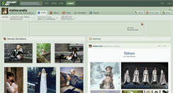 Desktop Screenshot of mailea-analia.deviantart.com