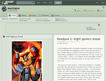 Tablet Screenshot of machsabre.deviantart.com