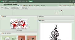 Desktop Screenshot of not-undead-fundead.deviantart.com