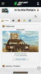 Mobile Screenshot of in-to-the-portal.deviantart.com