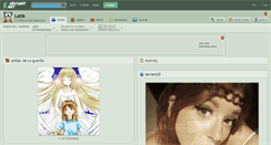 Desktop Screenshot of letik.deviantart.com