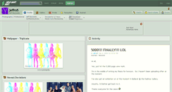 Desktop Screenshot of jeffro5.deviantart.com